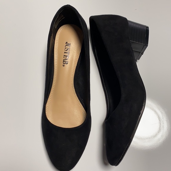 JustFab shoes, size 7.5, color:Black - Picture 2 of 2